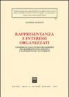 Rappresentanza e interessi organizzati. Contributo allo studio dei rapporti tra rappresentanza politica e rappresentanza di interessi