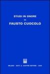 Studi in onore di Fausto Cuocolo
