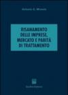 Risanamento delle imprese, mercato e parità di trattamento