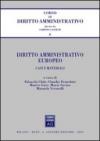Diritto amministrativo europeo. Casi e materiali