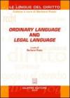 Ordinary language and legal language