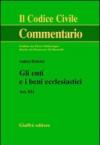 Gli enti e i beni ecclesiastici. Art. 831