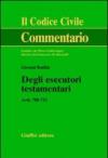 Degli esecutori testamentari. Artt. 700-712