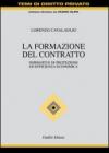 La formazione del contratto