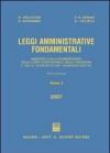 Leggi amministrative fondamentali. Annotate con la giurisprudenza della Corte costituzionale, della Cassazione e delle giurisdizioni amministrative