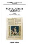 Nuovi aforismi giuridici