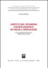 Aspetti del pensiero giusfilosofico di Nicola Spedalieri