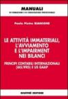 Le attività immateriali, l'avviamento e l'impairment nei bilanci. Principi contabili internazionali (IAS/IFRS) e US GAAP