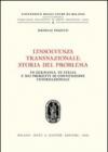 L'insolvenza transnazionale storia del problema. In Germania, in Italia e nei progetti di convenzione internazionale