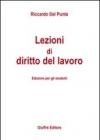 Lezioni di diritto del lavoro