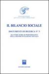 Il bilancio sociale. Documenti di ricerca. 5.Gli indicatori di performance nella rendicontazione sociale