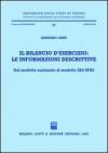 Il bilancio d'esercizio: le informazioni descrittive. Dal modello nazionale al modello IAS/IFRS