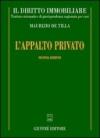 L'appalto privato