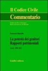 La potestà dei genitori. Rapporti patrimoniali. Artt. 320-323