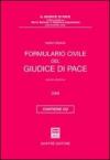 Formulario civile del giudice di pace. Con CD-ROM
