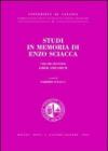 Studi in memoria di Enzo Sciacca. 2.Liber amicorum