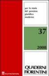 Quaderni fiorentini per la storia del pensiero giuridico moderno (2008). 37.