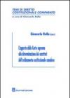 L'apporto della Corte suprema alla determinazione dei caratteri dell'ordinamento costituzionale canadese