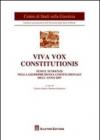 Viva vox constitutionis. Temi e tendenze nella giurisprudenza costituzionale dell'anno 2007