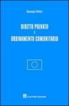 Diritto privato e ordinamento comunitario