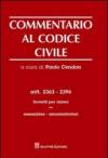 Commentario al codice civile. Artt. 2363-2396: Società per azioni. Assemblea, amministratori