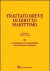 Trattato breve di diritto marittimo. 3.Le obbligazioni e la responsabilità nella navigazione marittima
