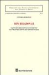 Beni relazionali. L'apporto dei fatti di sentimento all'organizzazione dei servizi sociali