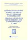 Questions de droit international autour de l'avis consultatif de la cour internationale de justice sur le Kosovo