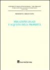 Prelazione legale e acquisto della proprietà