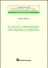 La società unipersonale. Una parabola normativa