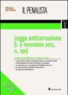 Legge anticorruzione (l. 6 novembre 2012, n. 190)