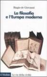 La filosofia e l'Europa moderna