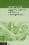 Leggere e scrivere nell'Europa contemporanea