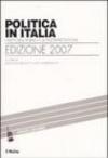 Politica in Italia. I fatti dell'anno e le interpretazioni (2007)