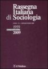 Rassegna italiana di sociologia (2009). 1.