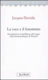 La voce e il fenomeno. Introduzione al problema del segno nella fenomenologia di Husserl