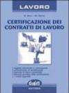 Certificazione dei contratti di lavoro