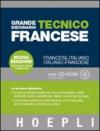 Grande dizionario tecnico francese. Francese-italiano, italiano-francese. Con CD-ROM