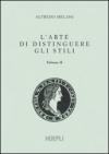 L'arte di distinguere gli stili. 2.