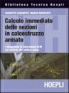 Calcolo immediato delle sezioni in calcestruzzo armato