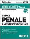 Codice penale e leggi complementari. Ediz. minor