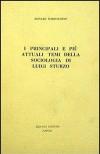 I principali e più attuali temi della sociologia di Luigi Sturzo