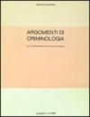 Argomenti di criminologia