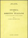 Storia del diritto italiano. 1.Le fonti dal Basso impero all'Epoca longobarda