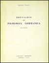 Breviario di filologia germanica