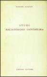 Studi sull'autonomia universitaria