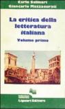La critica della letteratura italiana: 1