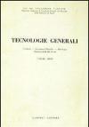 Tecnologie generali. Vol. 3