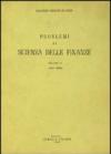 Problemi di scienza delle finanze: 2