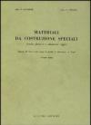 Materiali da costruzione speciali. 1.